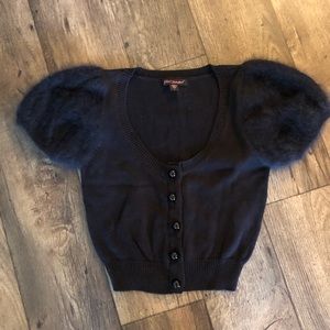 Betsey Johnson cropped top Small